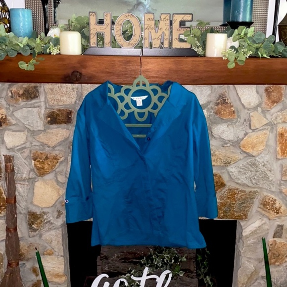 Preston & York Blue Button Down